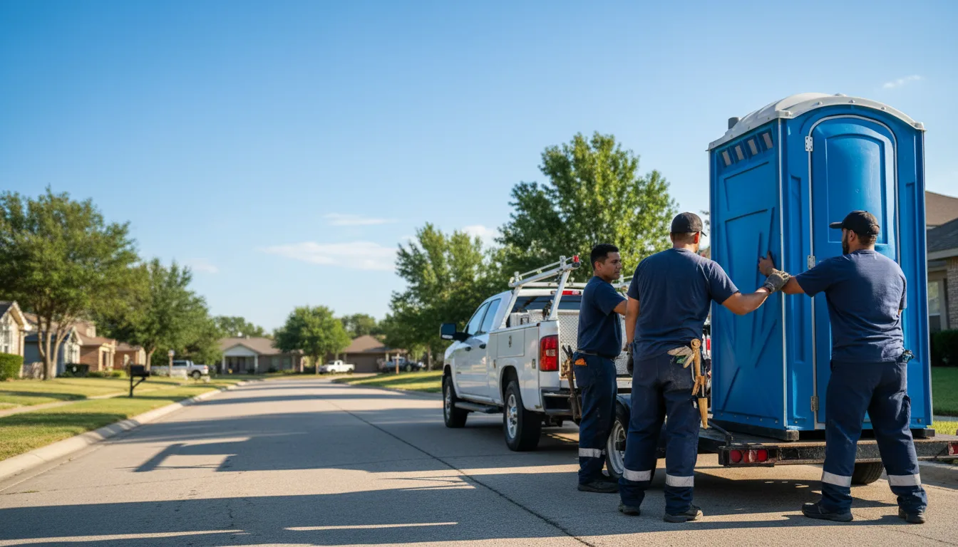 Portable Toilet Rental in Strang, OK near me